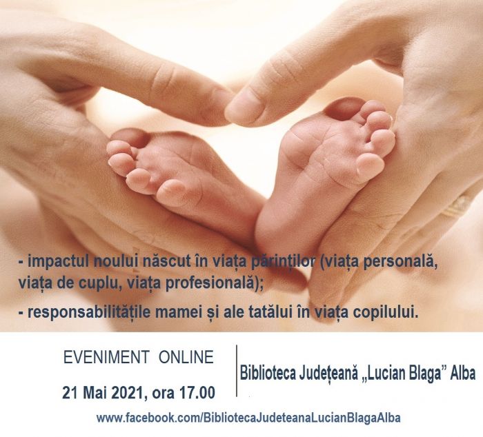 La Biblioteca Județeană „Lucian Blaga” Alba reîncepe proiectul „BebeBiblioteca”